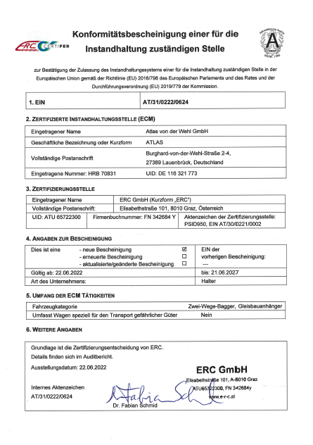 ECM Zertifizierung