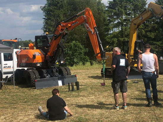 vdbum feier bagger geschicklichkeit